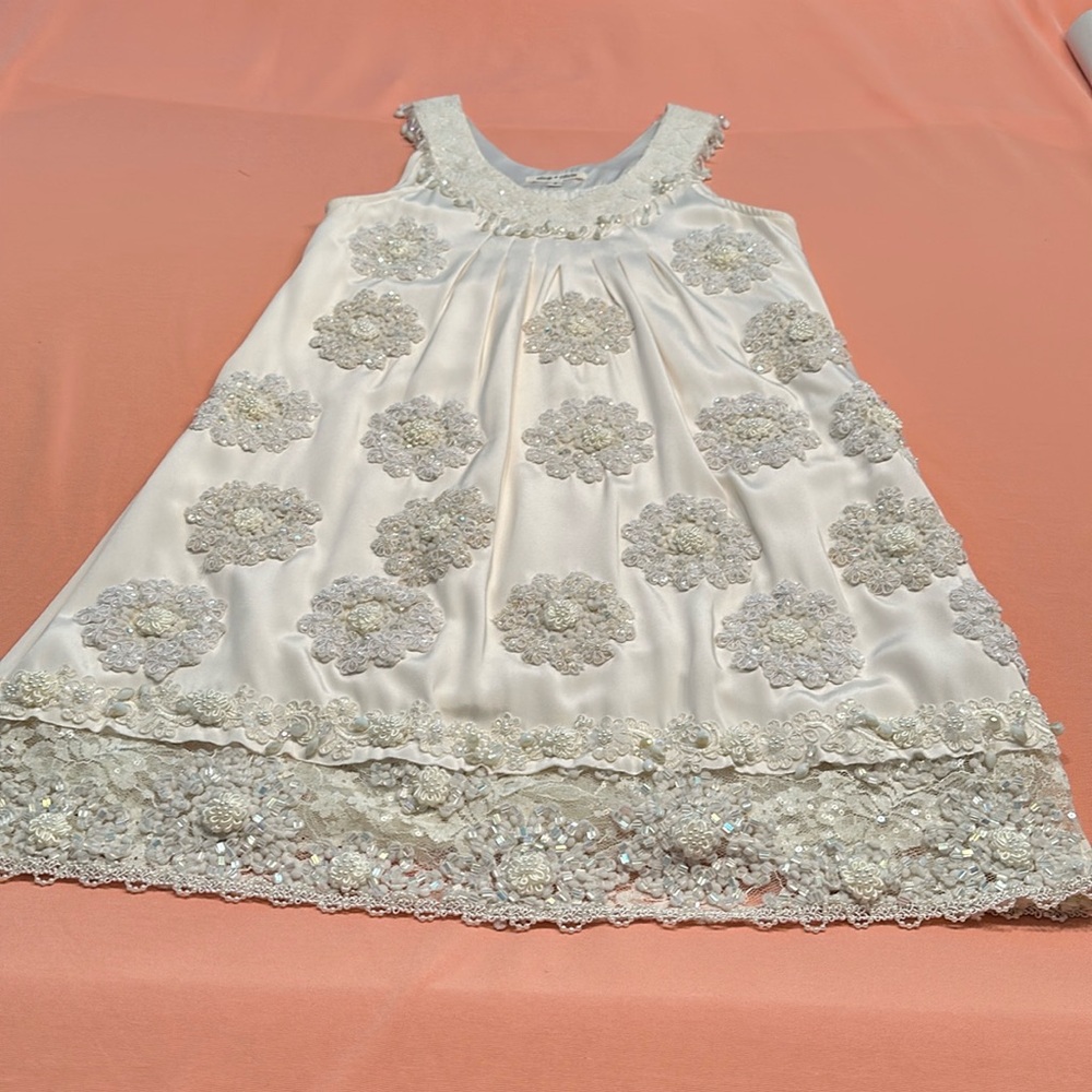 Alice + Olivia Evening Dress. Hand embroidered.